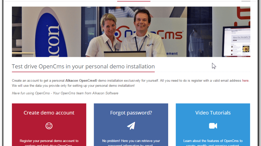 OpenCms documentation and demo sites | Alkacon OpenCms