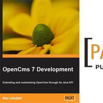 Umschlag des Buches 'OpenCms 7 Development'