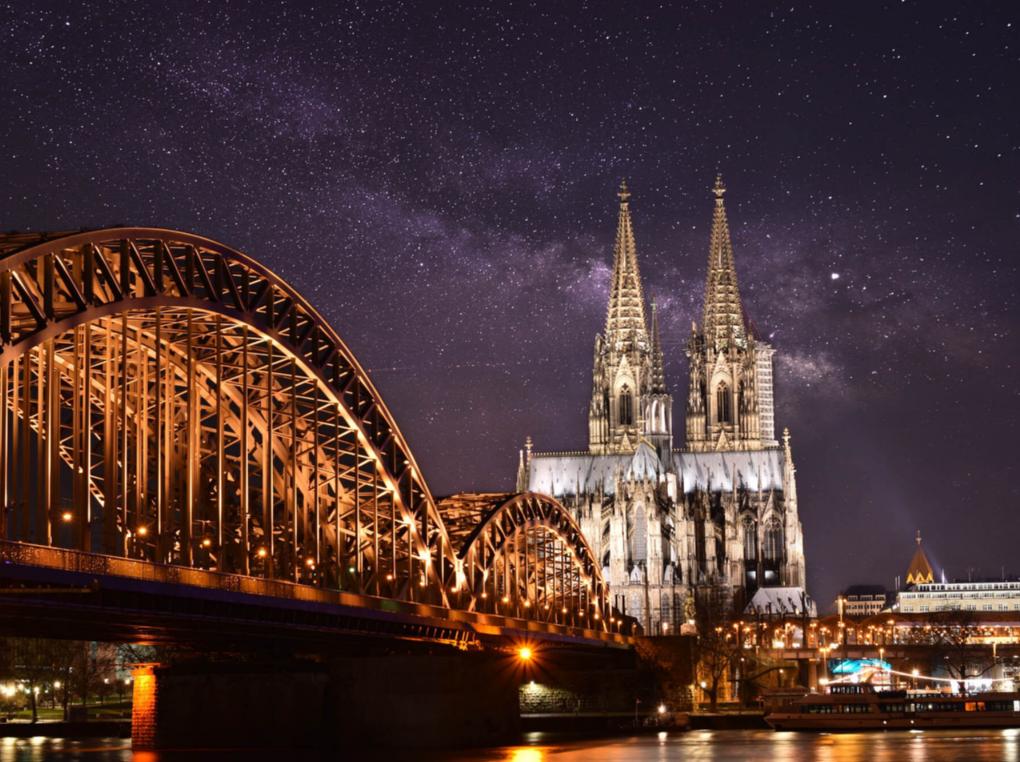 Kölner Dom bei Nacht