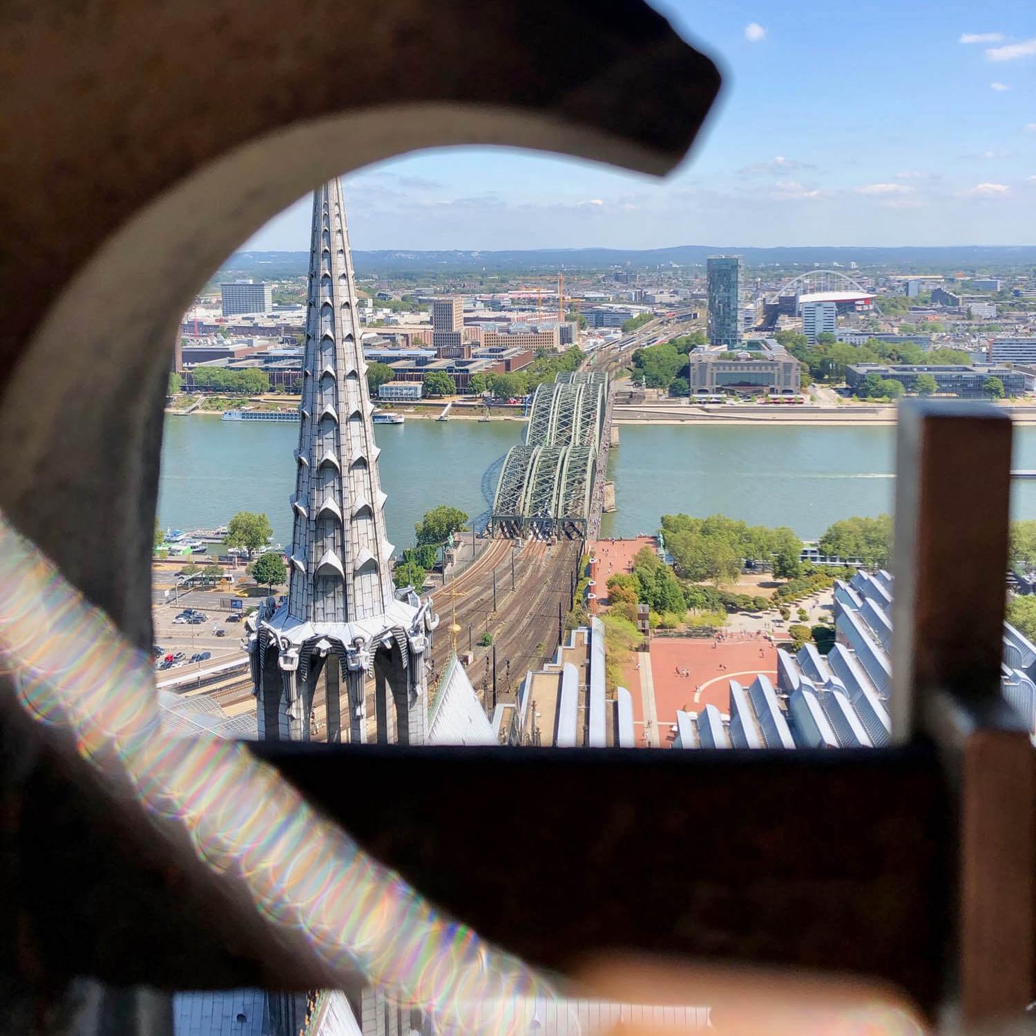 Blick vom Kölner Dom