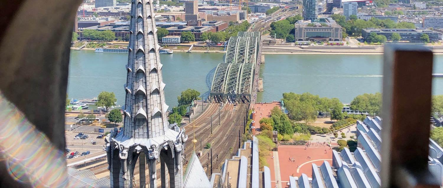 Blick vom Kölner Dom