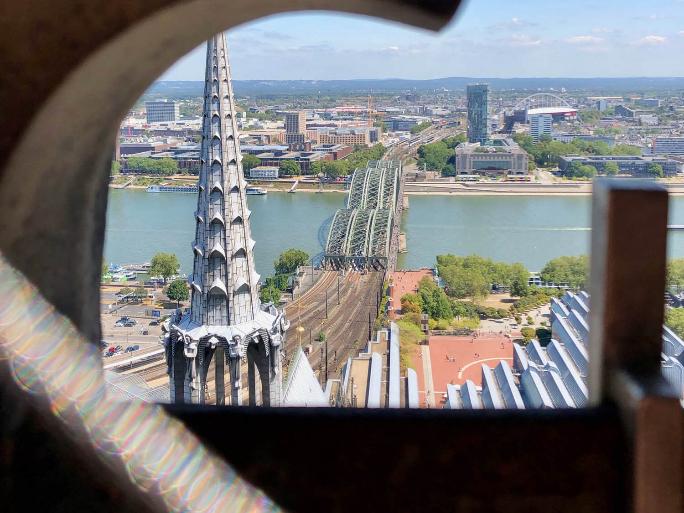 Blick vom Kölner Dom