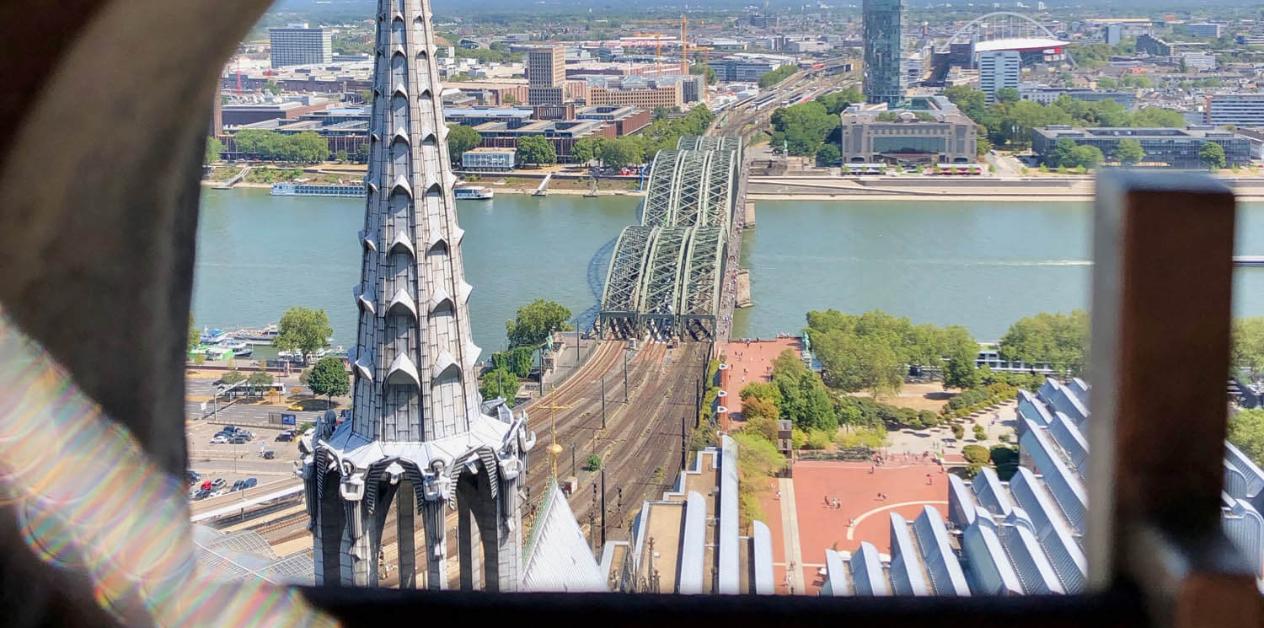 Blick vom Kölner Dom