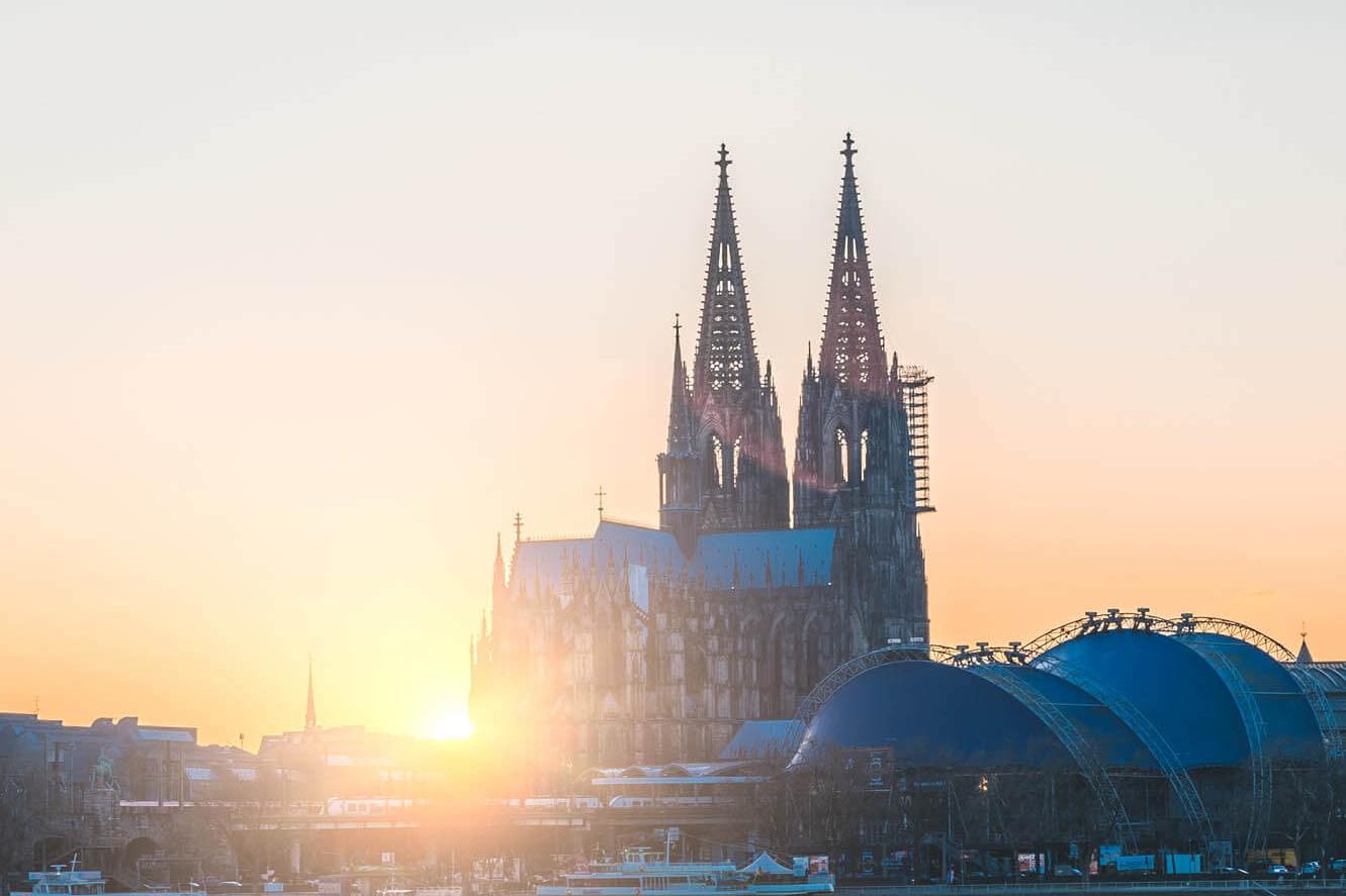 Kölner Dom am Abend