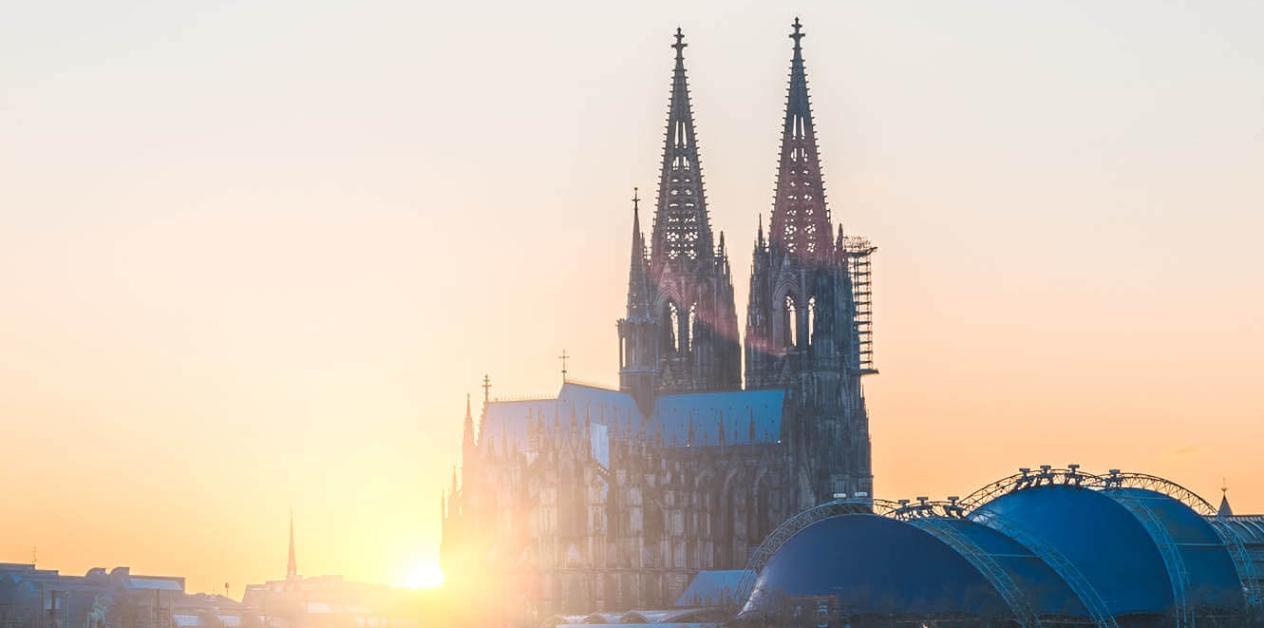 Kölner Dom am Abend