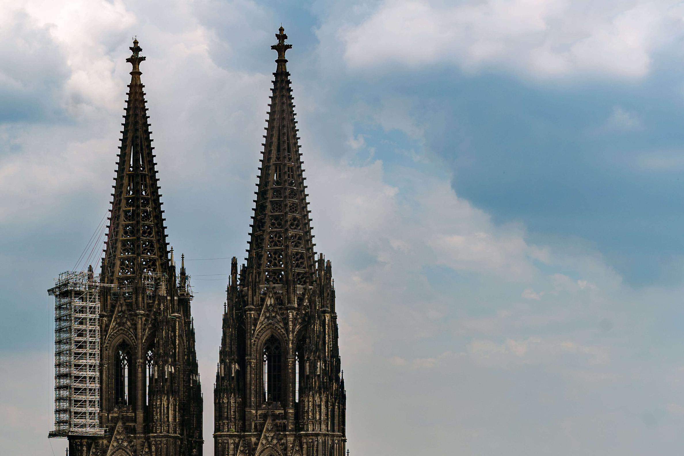 Kölner Dom von vorne