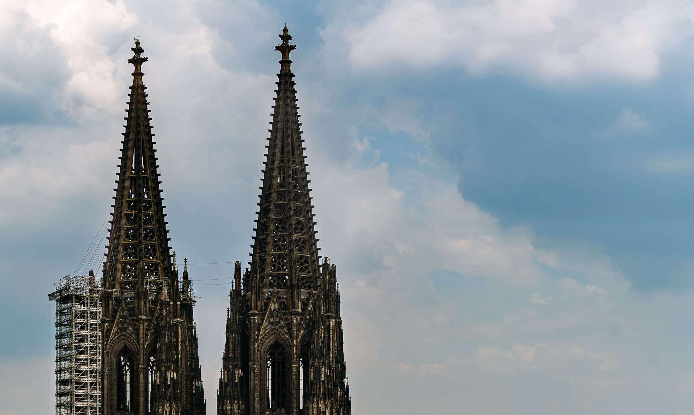 Kölner Dom von vorne