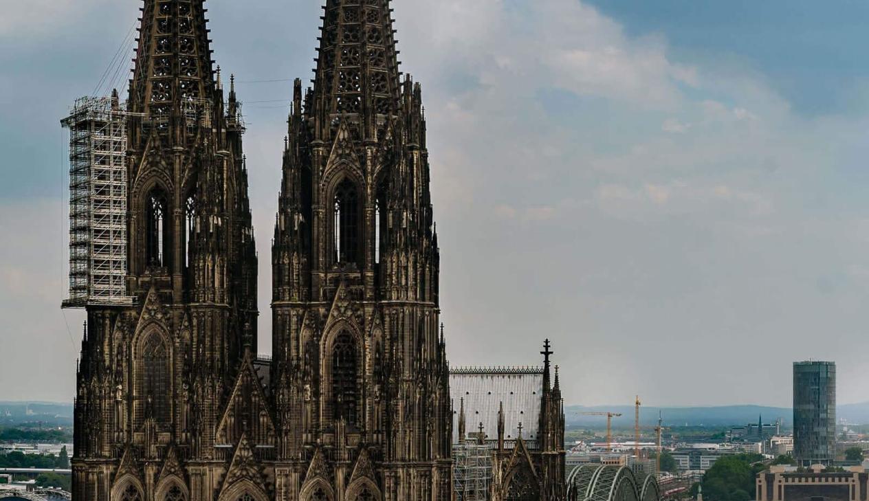 Cologne Cathedral from the front
