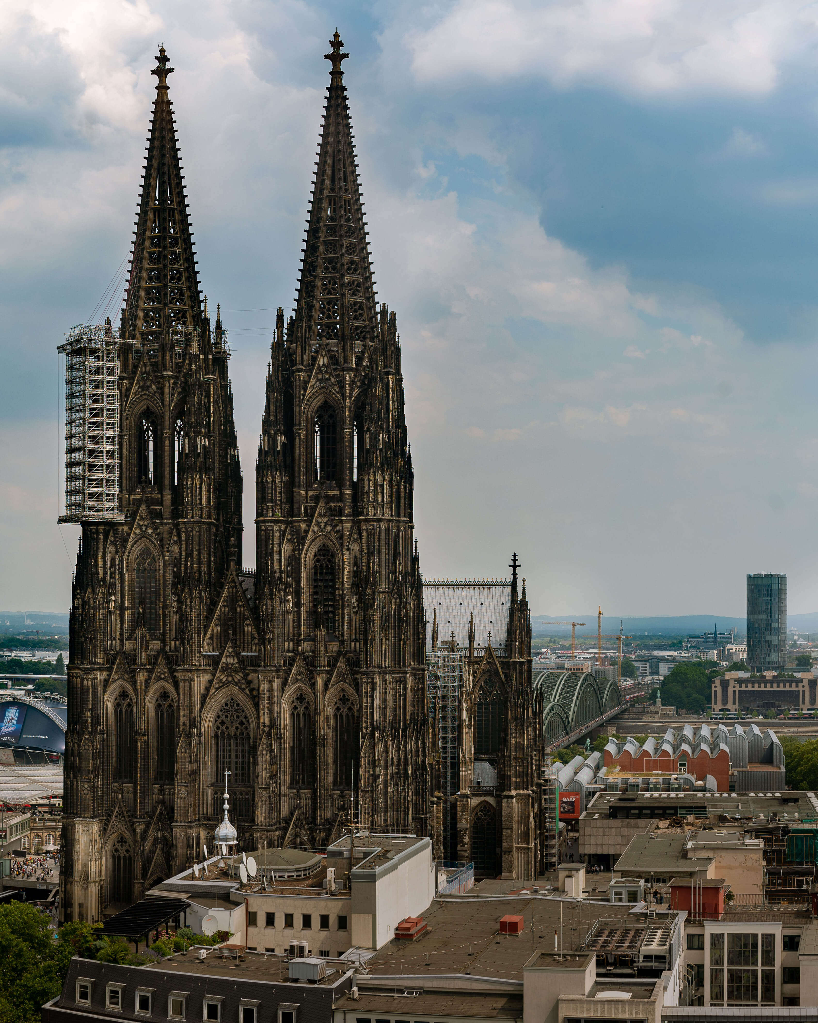 Kölner Dom von vorne